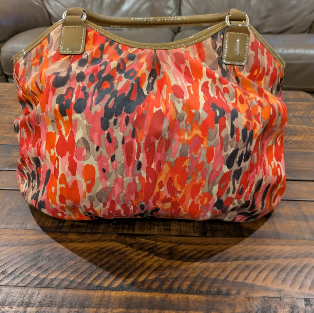 Brighton Watercolor Hobo Bag, EUC - Picture 10 of 15